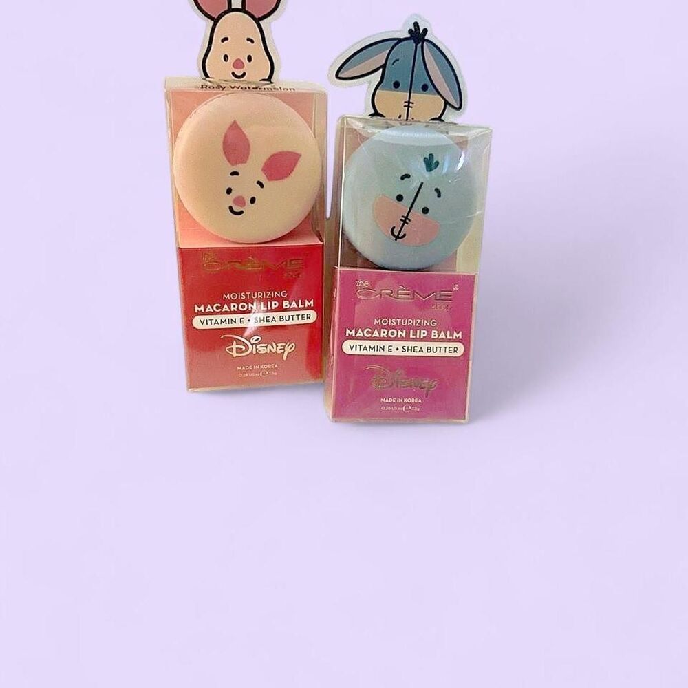 The Créme Shop | Disney Eeyore Piglet Macaron Lipbalm